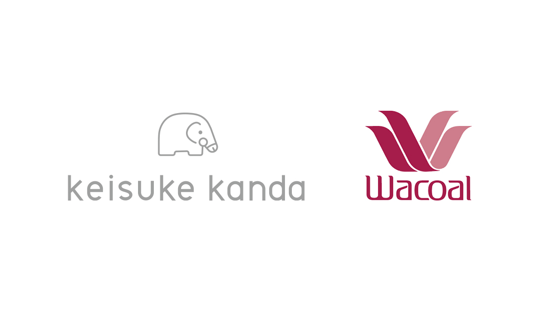 Keisuke Kandaとワコールのロゴ